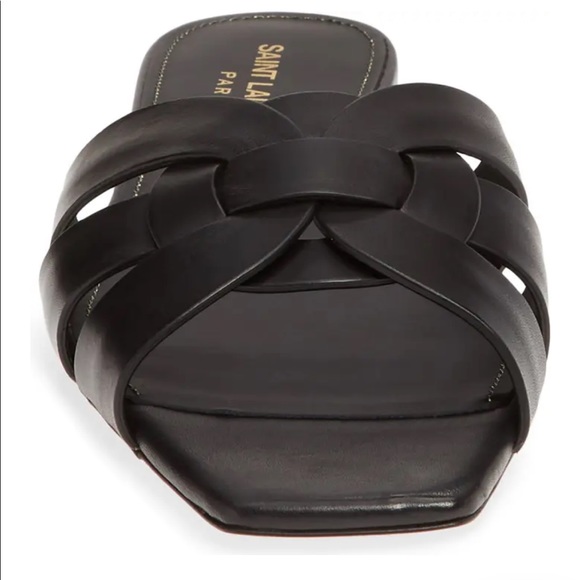 COPY - SAINT LAURENT Tribute Nu Pieds Slide Sandals Size 8 US - Picture 4 of 5